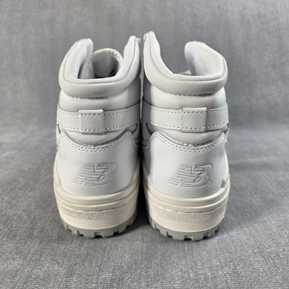 New Balance 650R‎ Triple White Men's Size 10.5 High Top Sneakers Basketball NEW - Picture 5 of 8